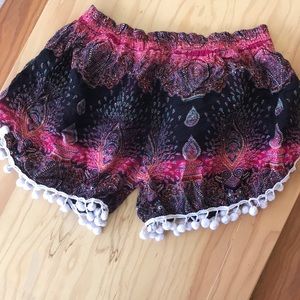 Bohemian shorts